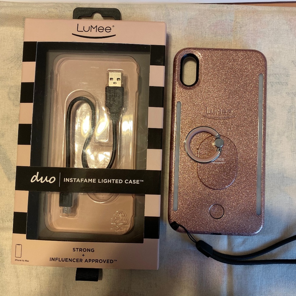 LuMee Duo Glitter w/ Lumee Ring XS MAX